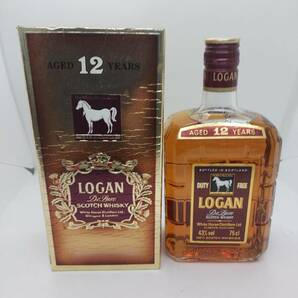 【E/G195431】ローガン 12年 750ml 未開栓 ホワイトホース LOGAN WHITE HORSE ウイスキーの画像1