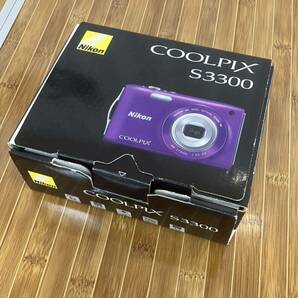 【E/H07006】Nikon ニコン COOLPIX クールピクス S3300 通電確認OKの画像9