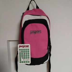  tag equipped records out of production goods JANSPORT Airlight rucksack pink 