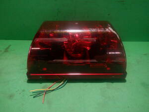 *[D] red color light Junk Osaka siren RFB-D-2A 12V operation not yet verification 