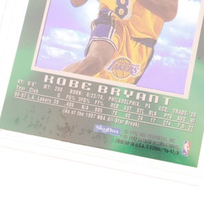 ■ NBA SKY BOX E-X2000 Kobe Bryant #30 コービーブライアント ルーキーカード 未使用の画像6