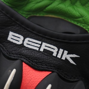 ■ BERIK ベリック レーシンググローブ カワサキレーシング メンズ M グリーン系の画像7