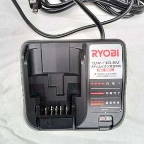 リョービ インパクトドライバ未使用品です。BID-1805 充電器UBC-1801L 電池パックB-1815Lが2個 ビット9本  動作確認済み   の画像6