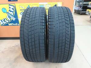 ☆ブリヂストン ブリザック VRX3 235/55R18 スタッドレス タイヤ 18インチ 2021年製造 2本のみ 中古 BRIDGESTONE BLIZZAK STUDLESS☆