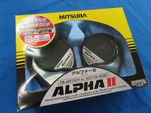 ♪MITSUBA ミツバサンコーワ アルファーⅡ グリーン 480/400Hz DC12V ホーン 113dB MBW-2E17G ALPHA2 保安基準適合品♪_画像1