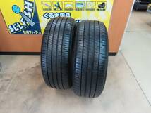 ☆ダンロップ エナセーブ EC204 215/55R17 ラジアル タイヤ 17インチ 2022年製造 2本のみ 中古 DUNLOP ENASAVE☆_画像1