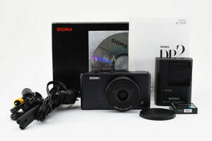 [ rare * beautiful goods ] SIGMA Sigma DP2 compact digital camera box attaching * accessory great number! #1286