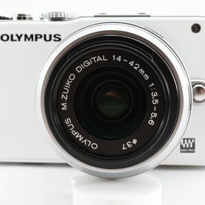 【箱付き・美品】 OLYMPUS オリンパス E-PL3 レンズキット ミラーレス一眼カメラ 綺麗な外観！ おしゃれな人気カラー♪ #1024の画像3