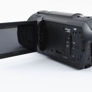 【美品・完動品】 SONY ソニー FDR-AX40 デジタルビデオカメラ 4K ハンディカム #1107の画像6