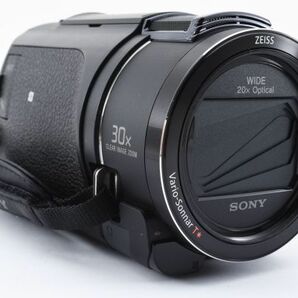 【美品・完動品】 SONY ソニー FDR-AX40 デジタルビデオカメラ 4K ハンディカム #1107の画像4