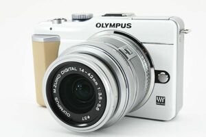 【大人気カラー】 OLYMPUS オリンパス PEN Lite E-PL1 ペン レンズキット ミラーレス一眼カメラ #1118