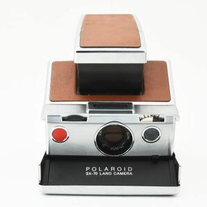 【希少】 POLAROID SX-70 LAND CAMERA ポラロイド フィルムカメラ インスタント #1246の画像2