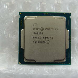 【管CP068】送料無料♪ CPU Intel Core i3-9100 SRCZV 3.60GHZ LGA1151 ☆中古動作確認済☆の画像2