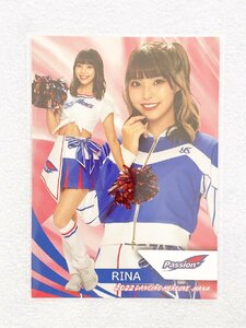 ☆ BBM プロ野球チアリーダーカード 2022 DANCING HEROINE 華 華06 東京ヤクルトスワローズ Passion RINA ☆