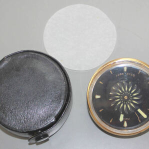 珍品 からくり 万華鏡 置時計 LORD KING トラベルクロック アラーム付き 稼動品の画像2