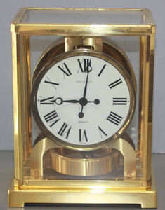  permanent bracket clock ATMOS Jaeger-Le Coultre operation goods air clock instructions attaching caliber 526-5 METAL