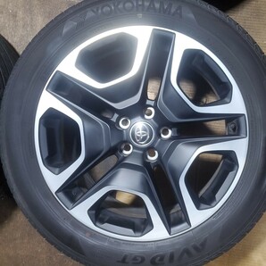 【お買い得商品】トヨタ RAV4 アドベンチャー純正ホイール 19×7.5J +4 PCD 114.3 5H YOKOHAMA AVID GT 235/55R19 タイヤホイール4本 の画像3