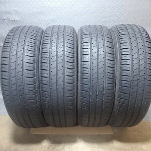 【お買い得商品】BRIDGESTONE ブリヂストン ECOPIA エコピアNH100C 175/60R16 82H 19年製 中古タイヤ4本 残溝約5.2ミリ W60