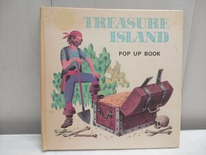 レア物!!　レターパックR／1976年 POP UP BOOK【 TREASURE ISLAND 宝島 】中古品 チェコ 飛び出す絵本