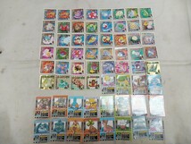 レターパックR／ポケモンシール いろいろ60枚以上【 アマダ 最強シール烈伝 他 】長期保管在庫品 キラ ゴールドあり 折れ ダブリあり_画像1