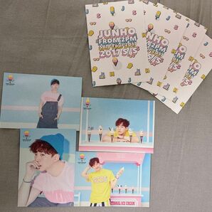 JUNHO(ジュノ)トレカ 4枚セット ソロツアー2017s/s