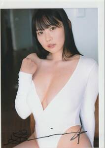 篠見星奈　聖なる季節　特典 直筆サイン入り写真