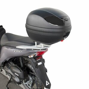 バイクリアボックス 32L ブラック 黒 バイク用 リアボックス トップケース 収納 ツーリング キャンプ MOTO GOOD バイクパーツセンターの画像6