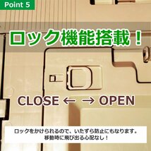 収納ケース 収納ボックス コンテナボックス ベージュ 折り畳みコンテナ 折りコン オリコン アウトドア キャンプ 扉付_画像6