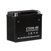 CTX20L-BS YTX20L-BS YTX20LBS互換 液入り充電済み ゴールドウィング ロイヤルスター カワサキジェットスキー スノーモービル_画像3