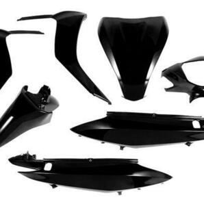 ホンダ Dio110 外装7点セット カウリング ブラック JF31 ディオ 外装セット 塗装済み バイクパーツセンターの画像1