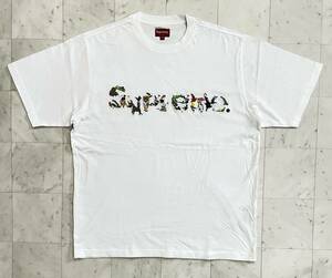 【極美品】Supreme シュプリーム【Animal Kingdom S/S Top】2023年春夏 23SS アニマルキングダム Tシャツ サイズ：Mホワイト