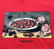 【新品】Supreme シュプリーム【Strawberries Tee】2023年春夏 23SS ストロベリーズ Tシャツ サイズ：M レッド_画像3