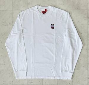 【新品】Supreme シュプリーム【Precision L/S Top】2022年春夏 22SS プレシジョン ロングスリーブ カットソー サイズ：M ホワイト