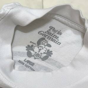 【美品】VERDY ヴェルディ × PSG パリサンジェルマン【S/S Tee #2 White】VICKプリント Tシャツ サイズ：L ホワイトの画像5