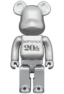 【新品】BEARBRICK ベアブリック【20th Anniversary DEEP CHROME Ver. 400%】完全未開封