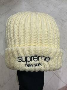 【新品】Supreme シュプリーム【Ribbed Beanie】2022年秋冬 22AW リブ ビーニー ニットキャップ