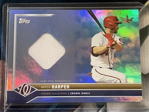 【150枚限定】 Topps Bryce Harper パッチ フィリーズ