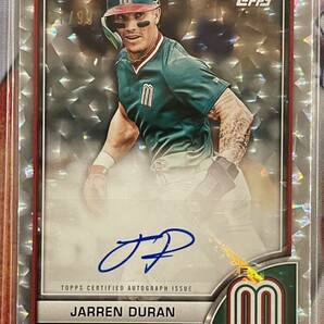 【99枚限定】 Topps Jarren Duran WBC サインカード シールオートの画像1