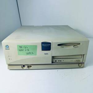 98-66 NEC PC-9821V16S5PC2 HDD欠 Pentium 166Mhz 640+30720 FDDよりMS-DOS6.20起動確認できました ヤニ汚れ