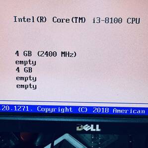富士通 ESPRIMO D588/TX Core i3-8100 DDR4 4GB ストレージ無し Win11動きましたの画像8