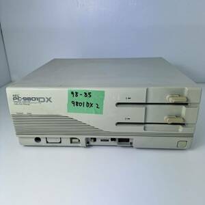 98-85 NEC PC-9801DX2 HDD нет 80286 12Mhz 640kbpipo звук стал 