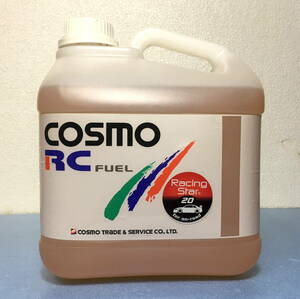 未開封品 COSMO コスモ Racing Star 20% RCカー ラジコン燃料 4L ひまし油