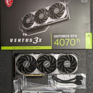 MSI製グラボ GeForce RTX 4070 Ti VENTUS 3X 12G OC PCIExp 12GB