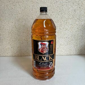 【未開栓】 ブラックニッカ クリア アサヒ BLACK NIKKA Clear WHISKY 4000ml 37％ ウイスキー 古酒 