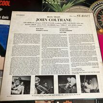 レア！ LP John Coltrane Blue Train BLP1577 BLUE NOTE レコード ジャズ 中古　黒人　カーペンターズ バド・パウエル まとめて コレクター_画像3