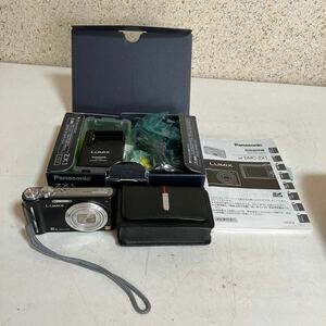 Panasonic LUMIX デジタルカメラ DMC-ZX1 コンパクトデジタルカメラ デジタルカメラ 通電確認済　取説　箱あり　ケース　まとめて　保管品