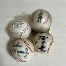 サインボール 直筆サインボール プロ野球 巨人 野球 まとめて　コレクター　保管品　グッズ　記念品　_画像1