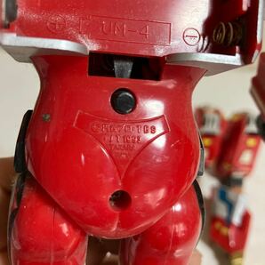 THE合体 電光超人グリッドマン 合体超神サンダーグリッドマン 円谷プロ レトロ ビンテージ ロボット 戦隊 当時物 1993 TAKARAの画像2