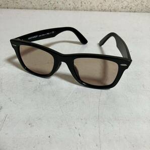  B&L レイバン ウェイファーラー 調光ミラー マットブラック RAY BAN WAYFARER ITALYボシュロム サングラス ブランド 度アリ ヴィンテージの画像1