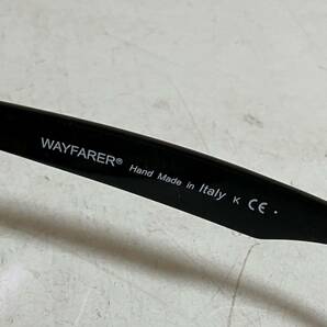  B&L レイバン ウェイファーラー 調光ミラー マットブラック RAY BAN WAYFARER ITALYボシュロム サングラス ブランド 度アリ ヴィンテージの画像3